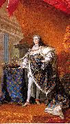 Charles-Amedee-Philippe van Loo Portrait of Louis XV of France oil painting on canvas